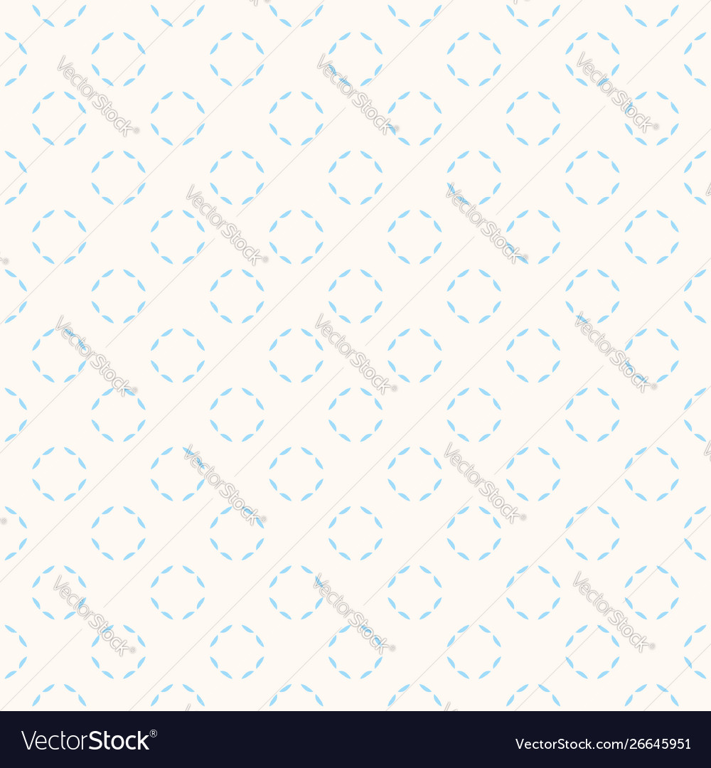 Subtle seamless pattern with thin circles beige vector image Subtle seamless pattern with thin circles beige