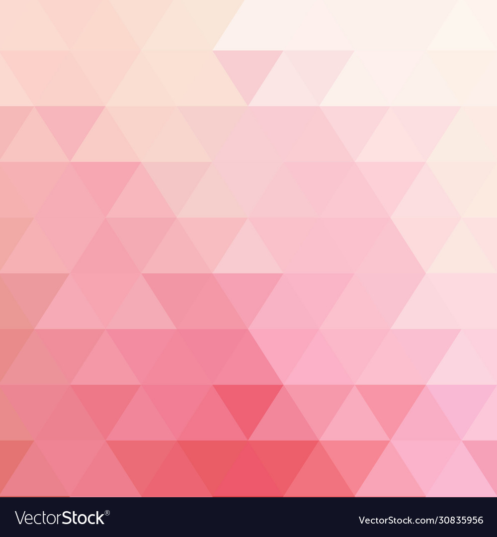 Abstract pink background with triangle pattern
