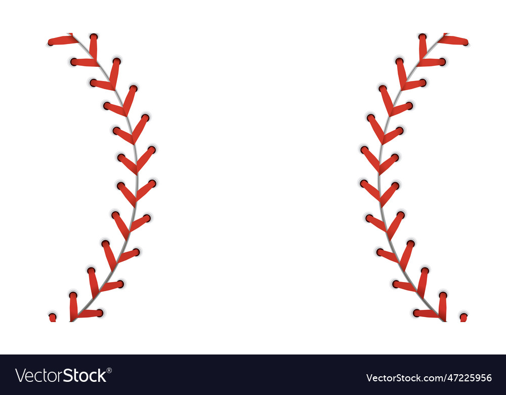 Baseball background Royalty Free Vector Image VectorStock