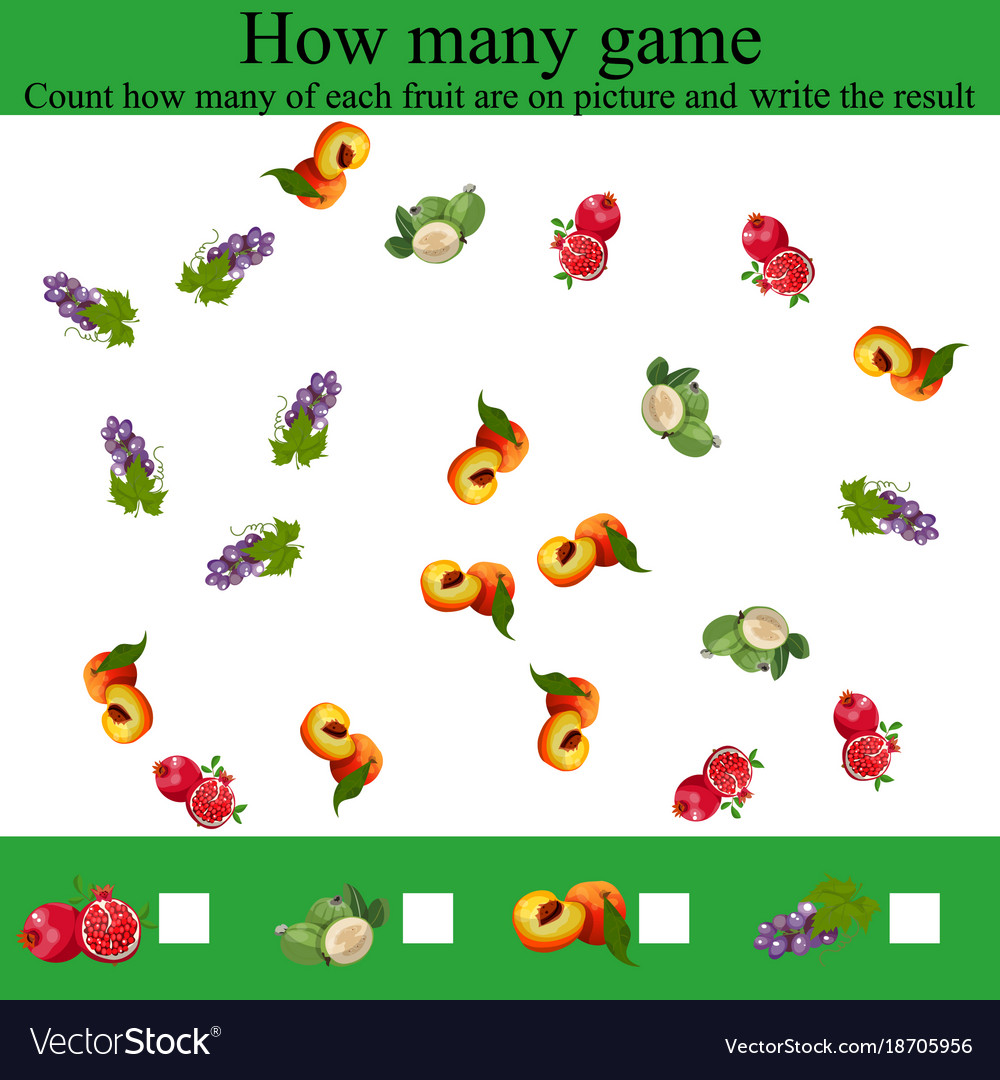 How many objcets game