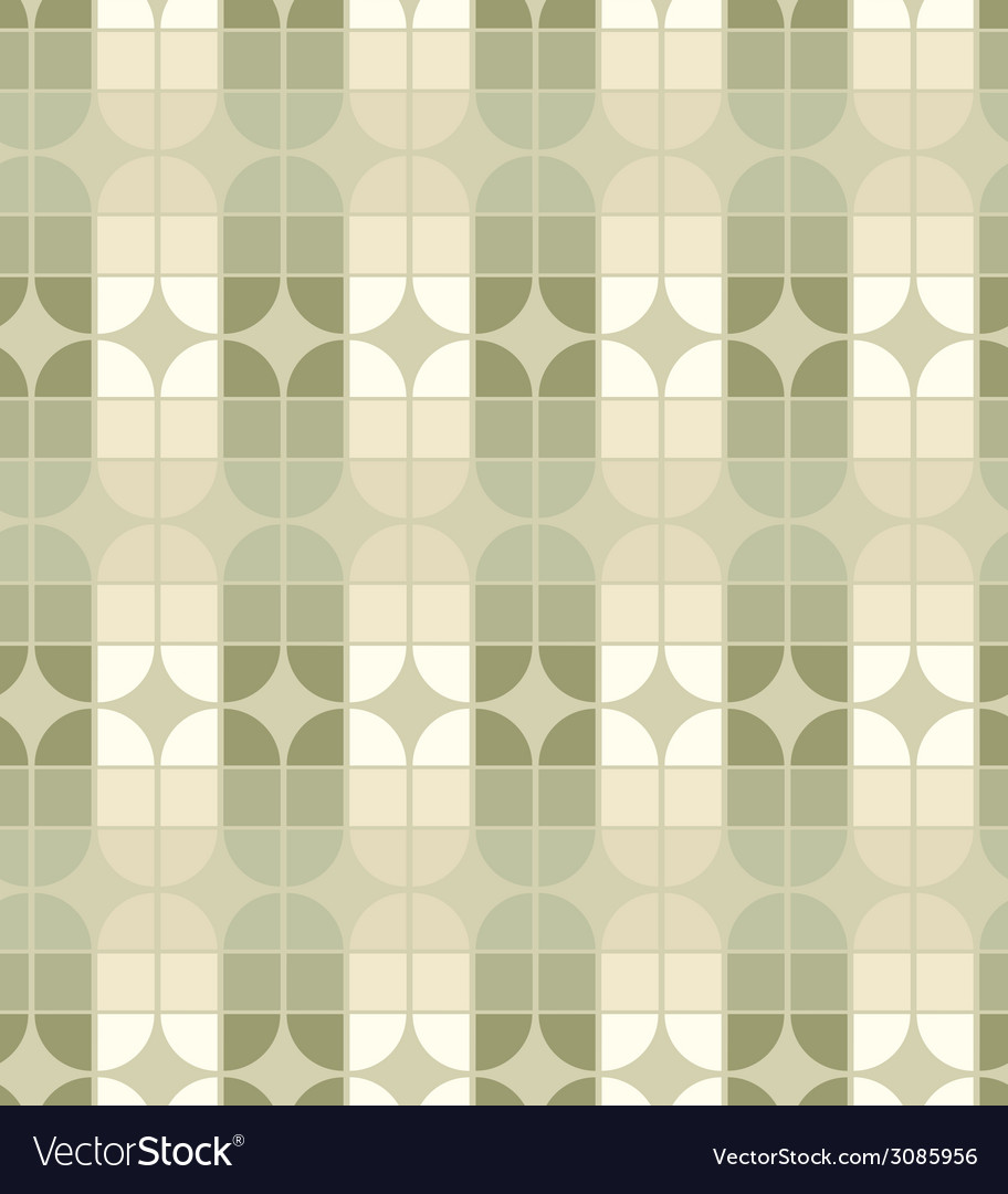 Seamless geometric tiles pattern in vintage style