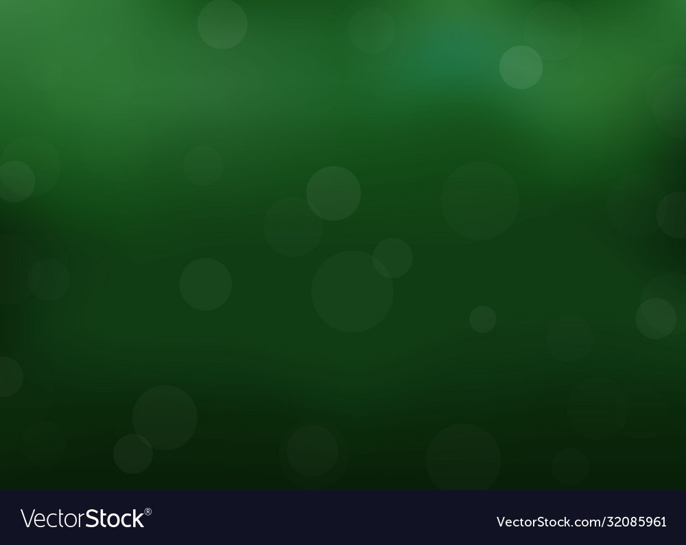 Green Bokeh Abstract Background