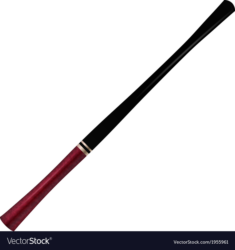 Long cigarette holder Royalty Free Vector Image