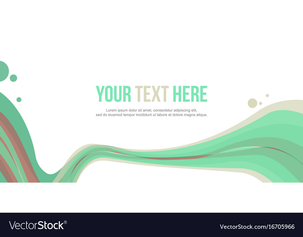 Abstract header wave design style collection