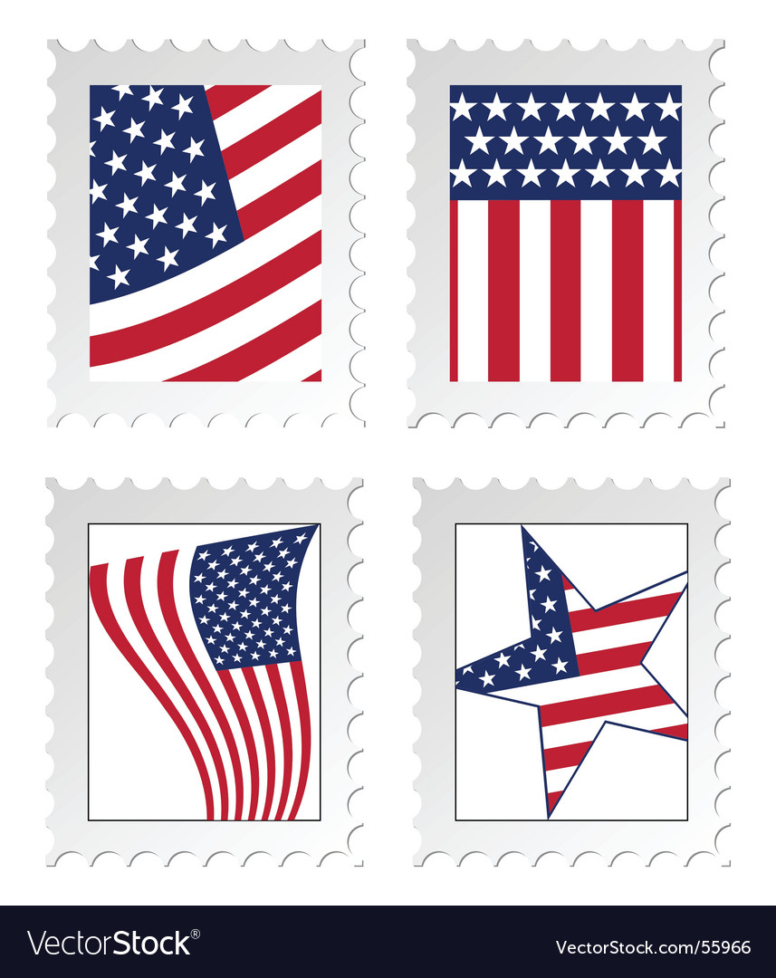 American Flag Stripes Ribbon