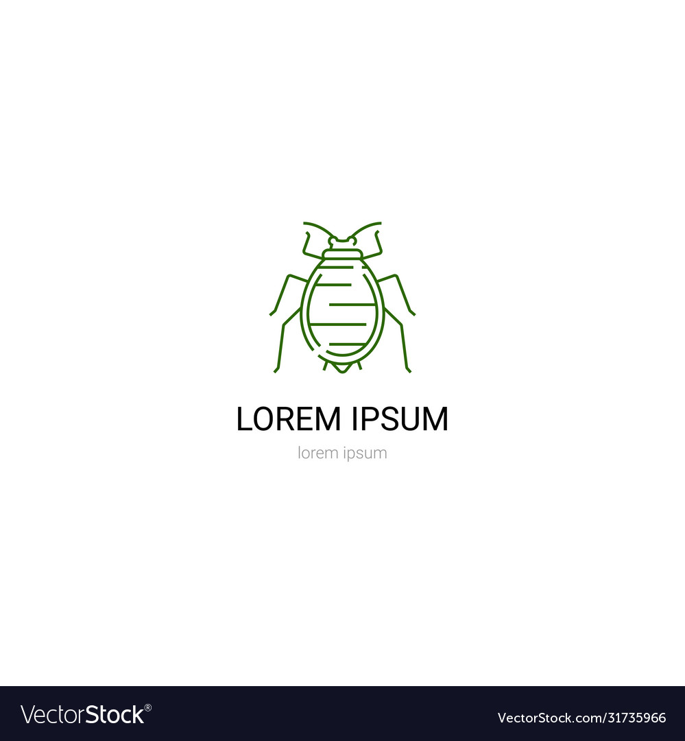 Aphid simple in a linear style