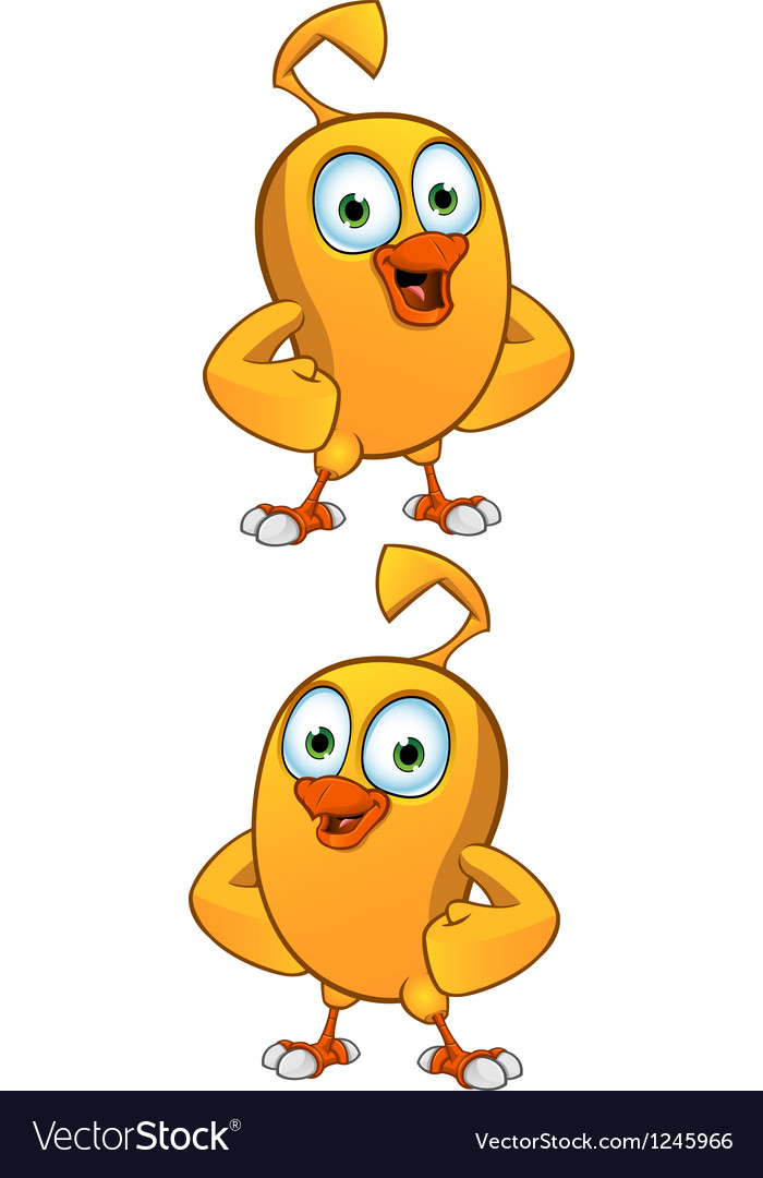 Cartoon chick