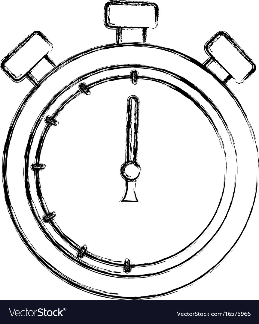 Chronometer timer isolated icon