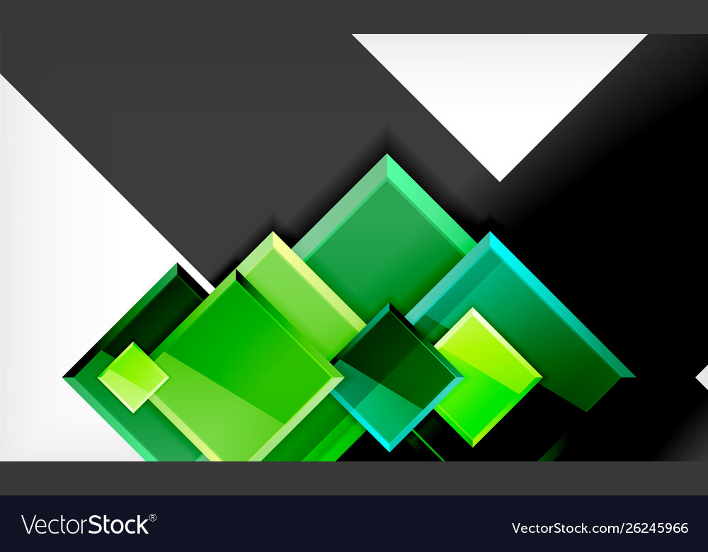 Colorful square and rectangle blocks background vector image Colorful square and rectangle blocks background