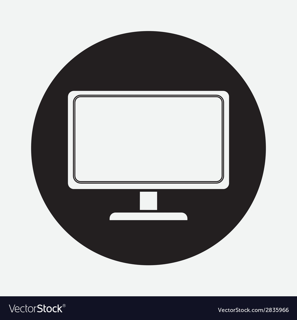 Modern Computer Icon