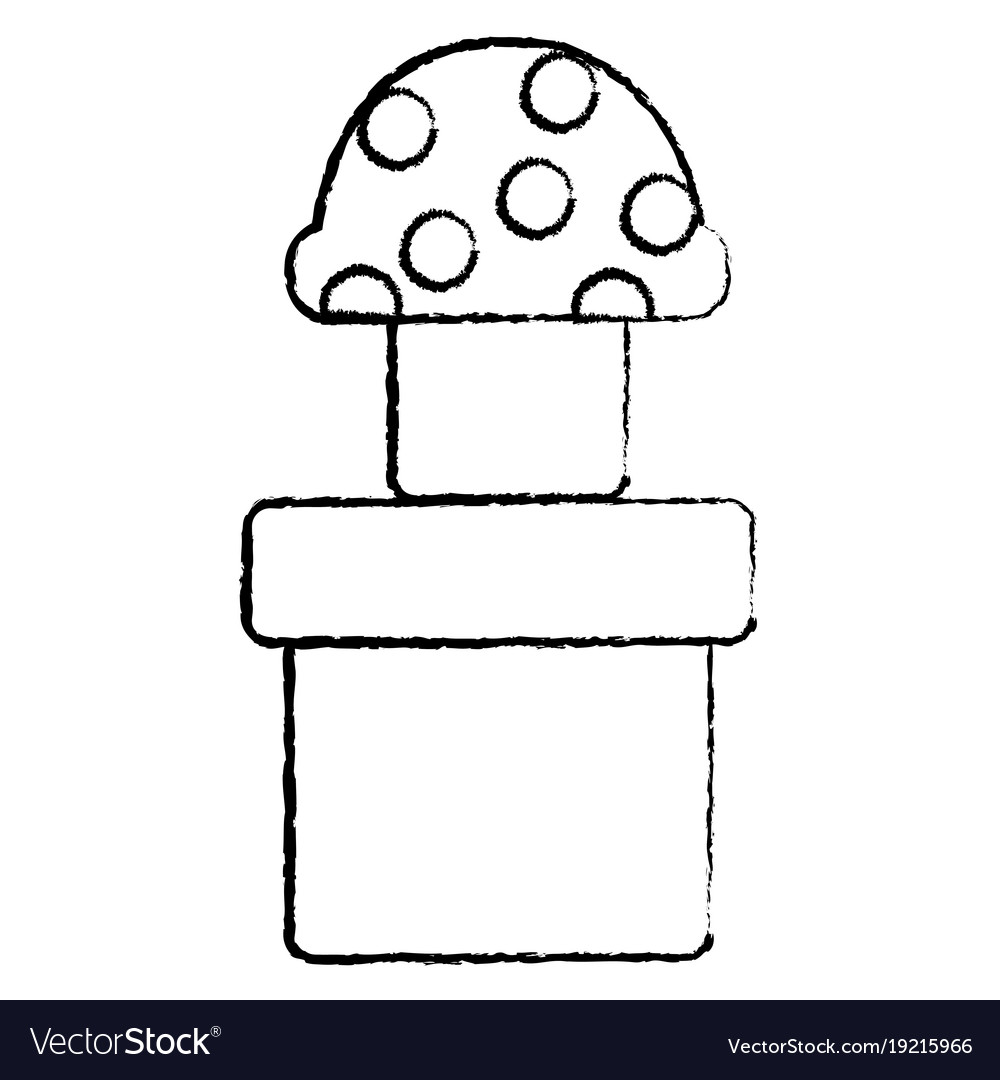 Mushroom with dots icon image