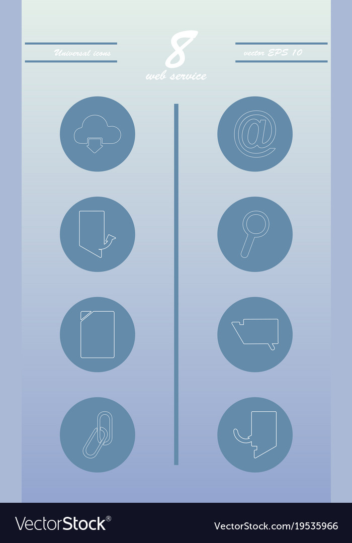 Service Line Icons Set