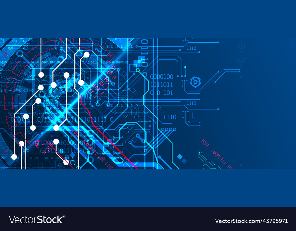 Abstract background on technological Royalty Free Vector