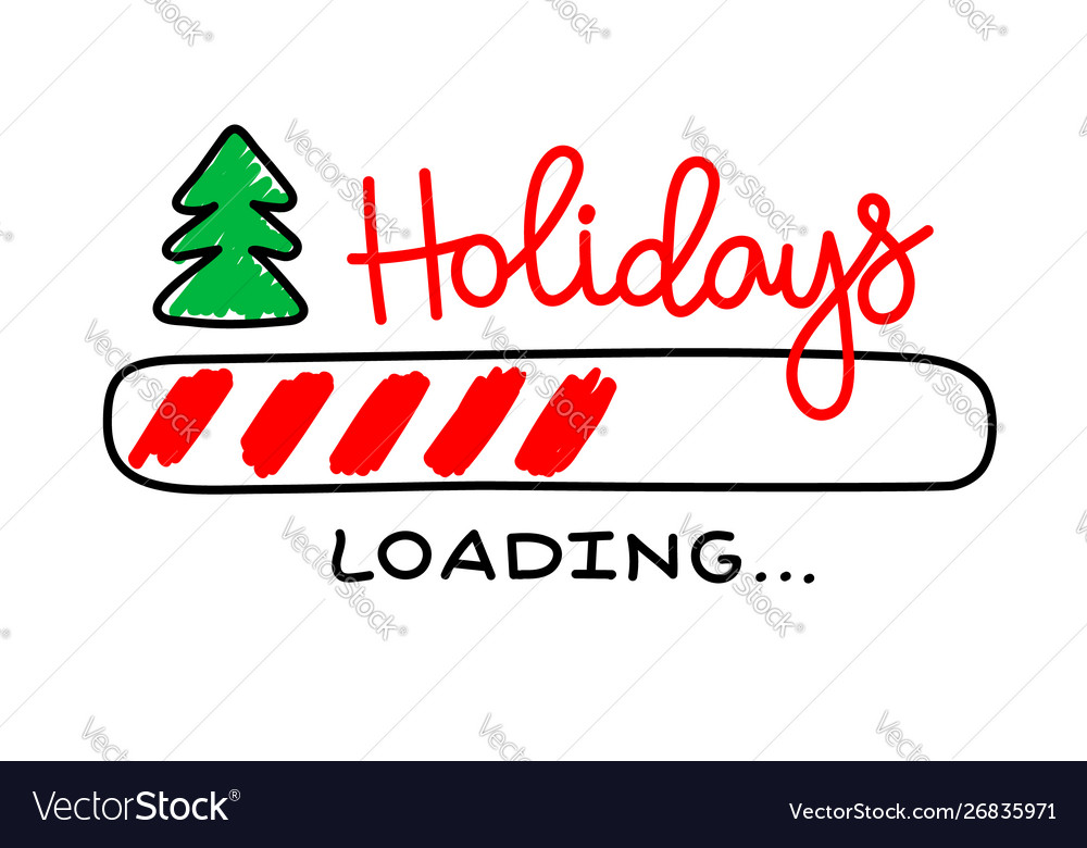 Holidays Loading Progress Bar