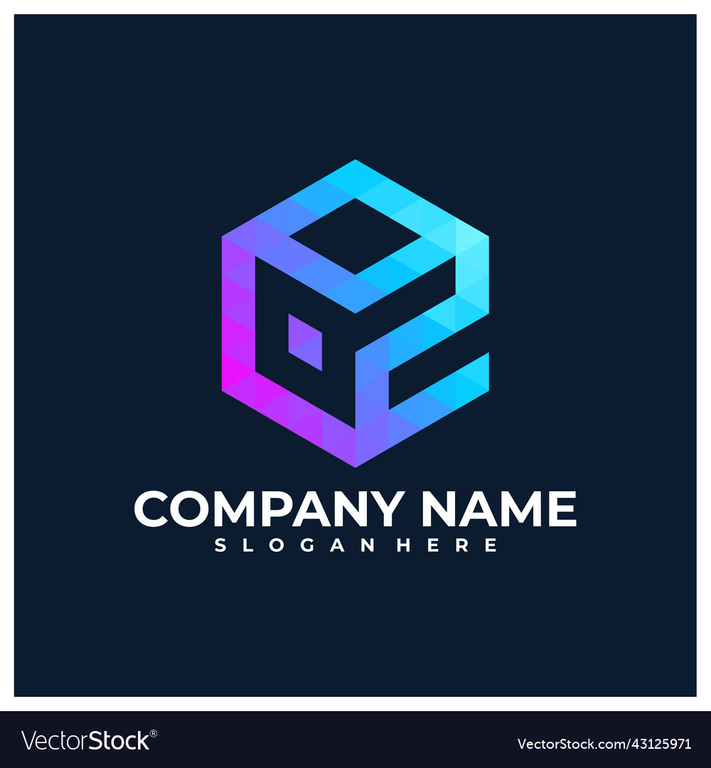 M2 logo design template initial mz concept