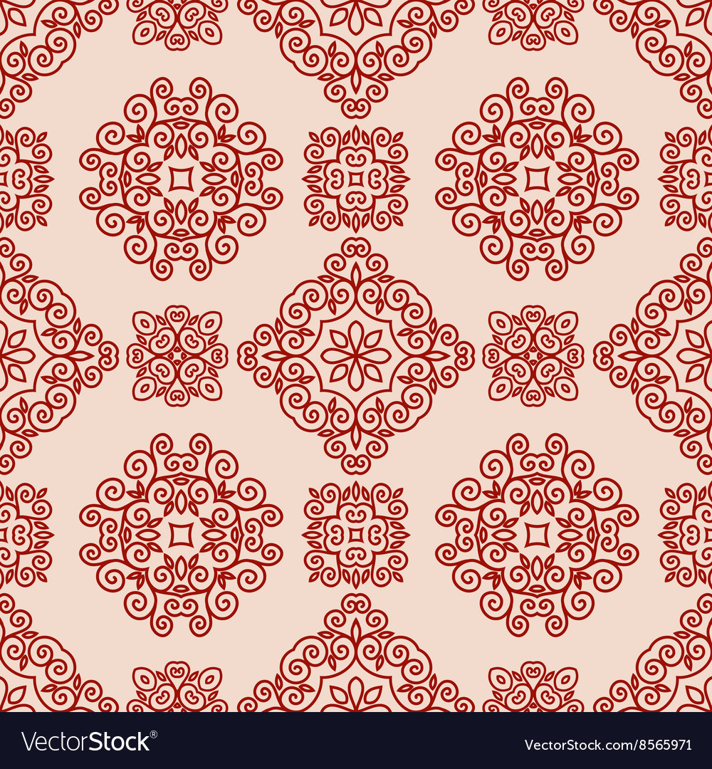 Ornamental seamless pattern