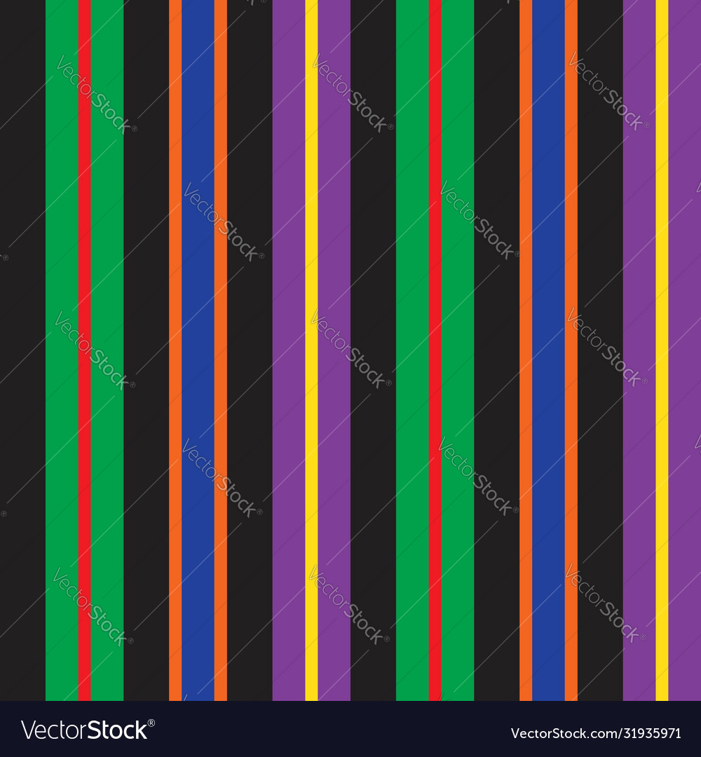 Rainbow stripe seamless pattern background