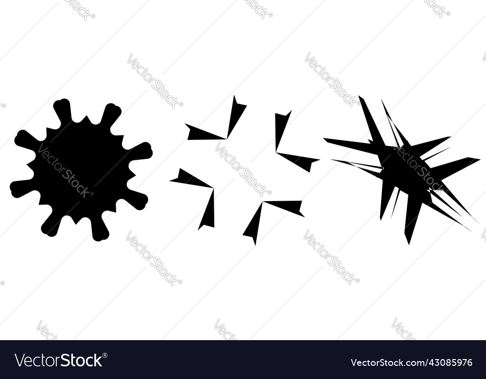 Abstractionist abstract geometric shape element