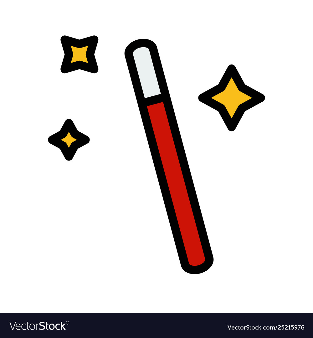 Magic rod related filled style editable