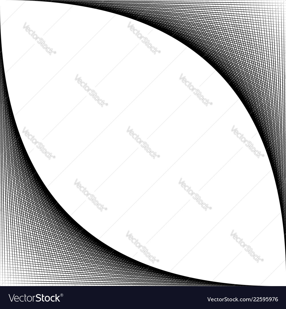 Mesh grid spreading from corner fine texture vector image Mesh grid spreading from corner fine texture