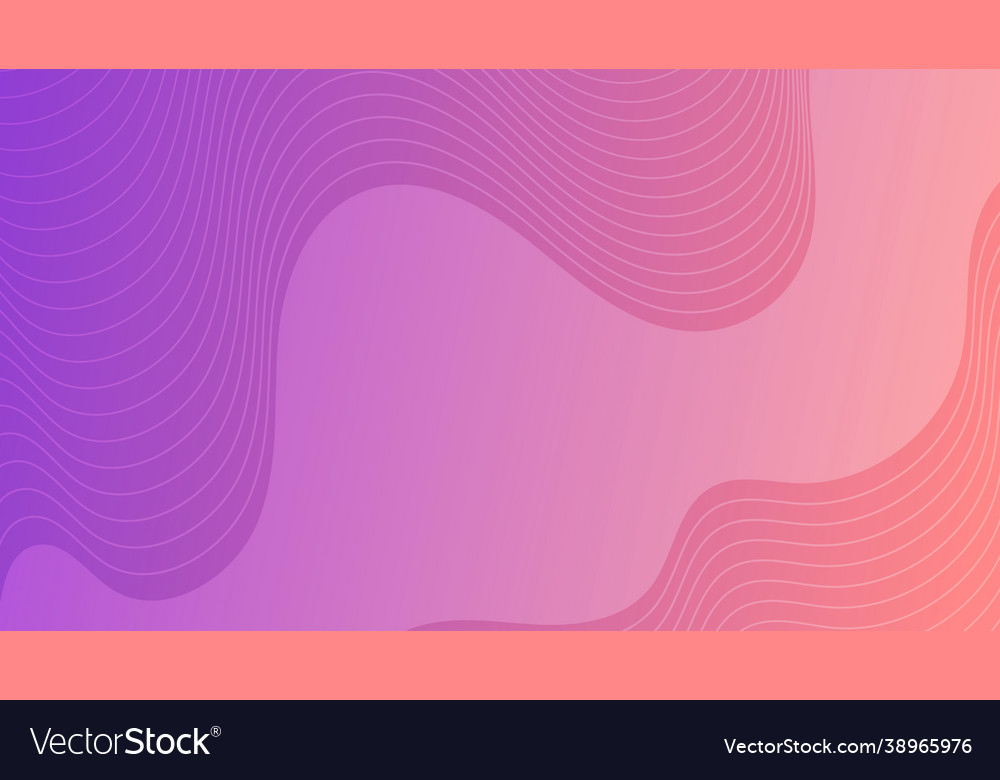 Modern colorful gradient background with wave Vector Image Modern colorful gradient background with wave