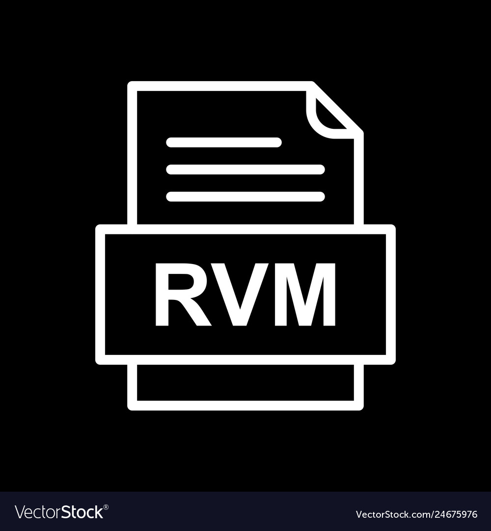 Rvm file document icon
