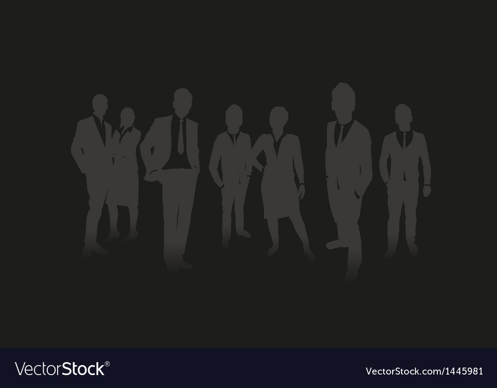 Business people background