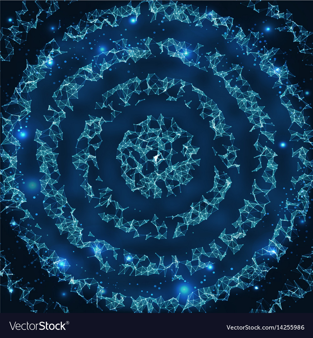 Abstract mesh background chaotically