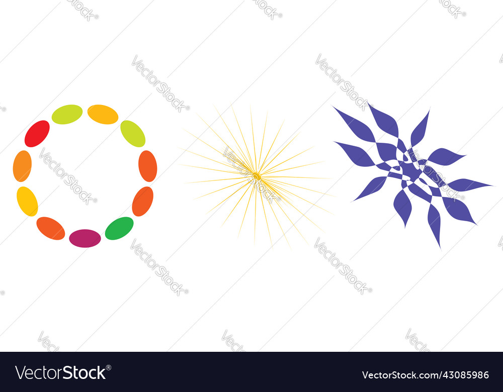 Abstractionist abstract geometric shape element