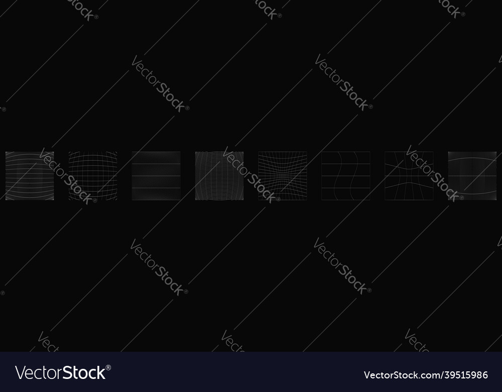 Grid mesh grating trellis wireframe vector image Grid mesh grating trellis wireframe