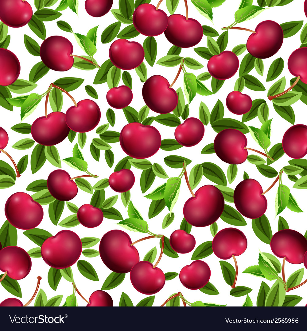 Seamless texture of cherry