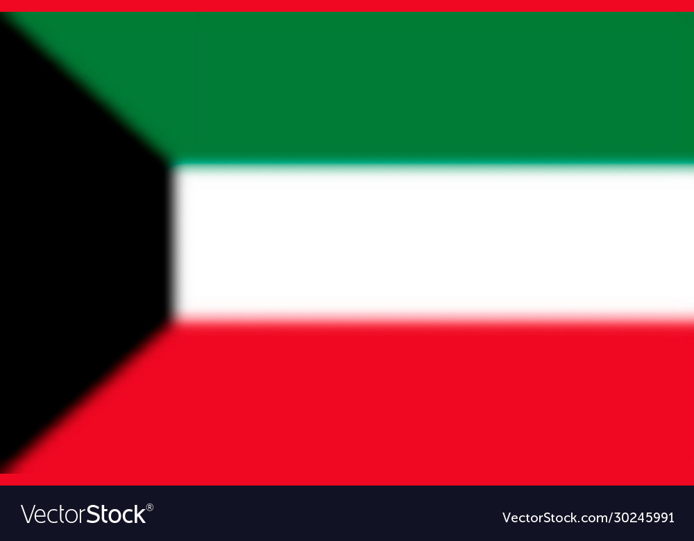 Blurred background with flag