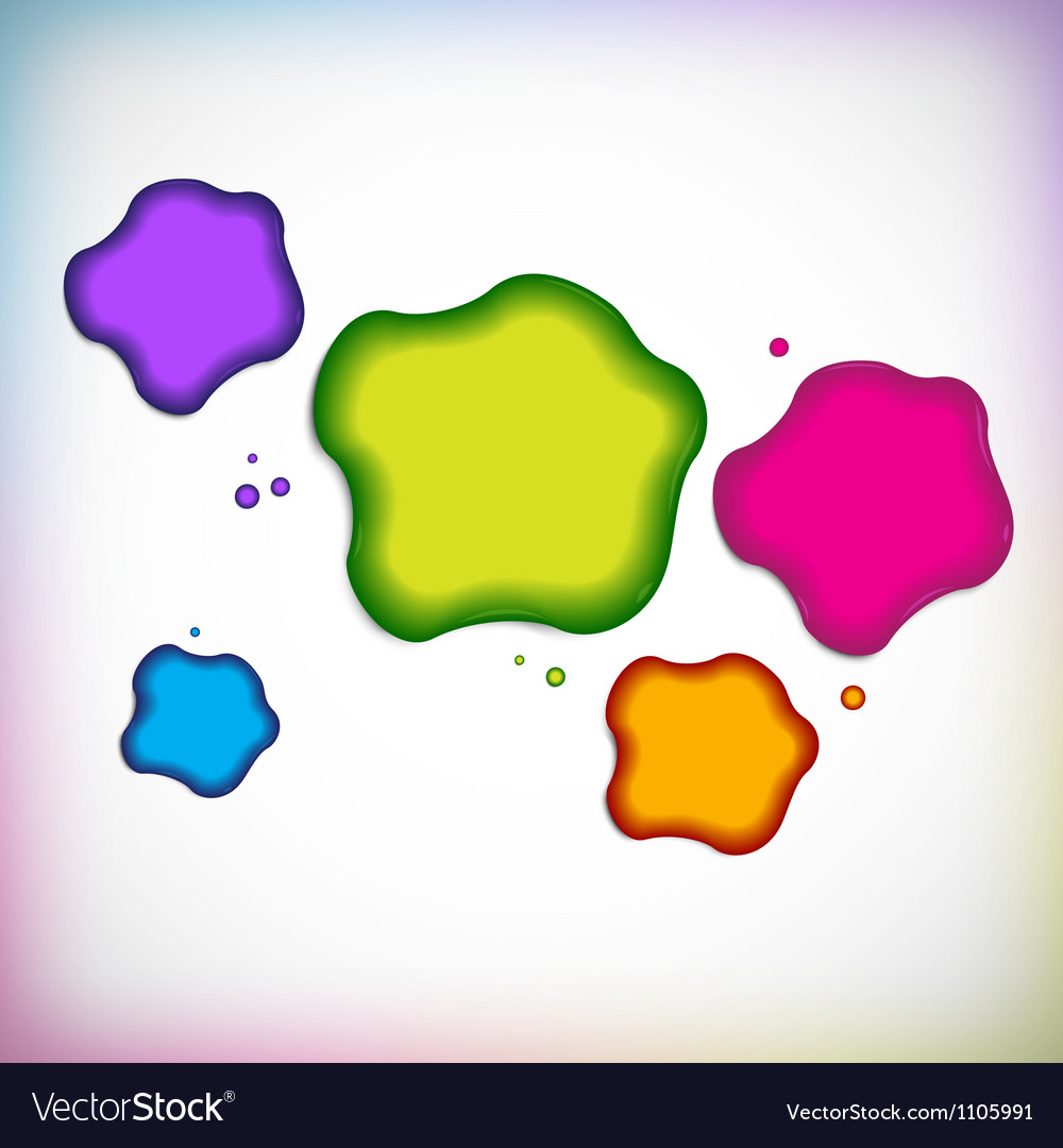 Colorful Blob Background