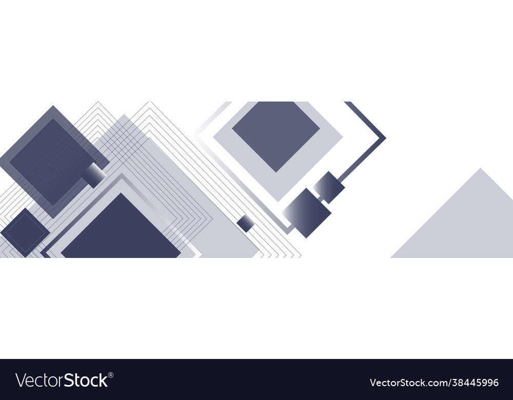 Abstract background with rectangles and squares