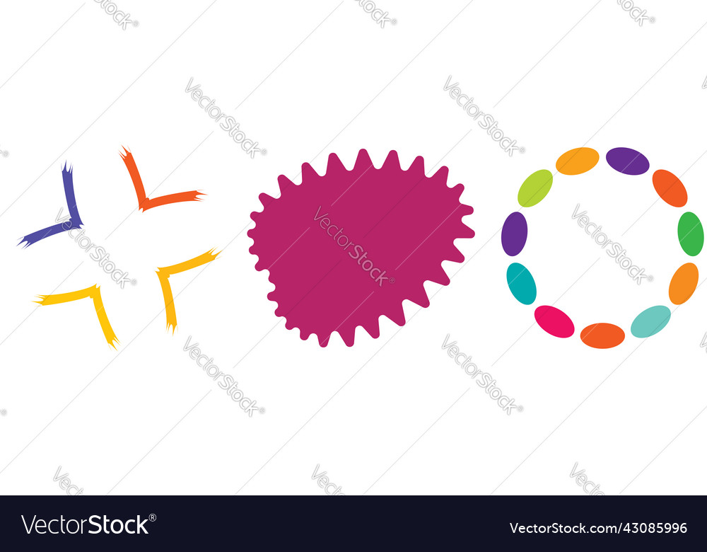 Abstractionist abstract geometric shape element