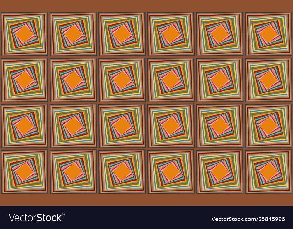 An abstract pattern in form ornament