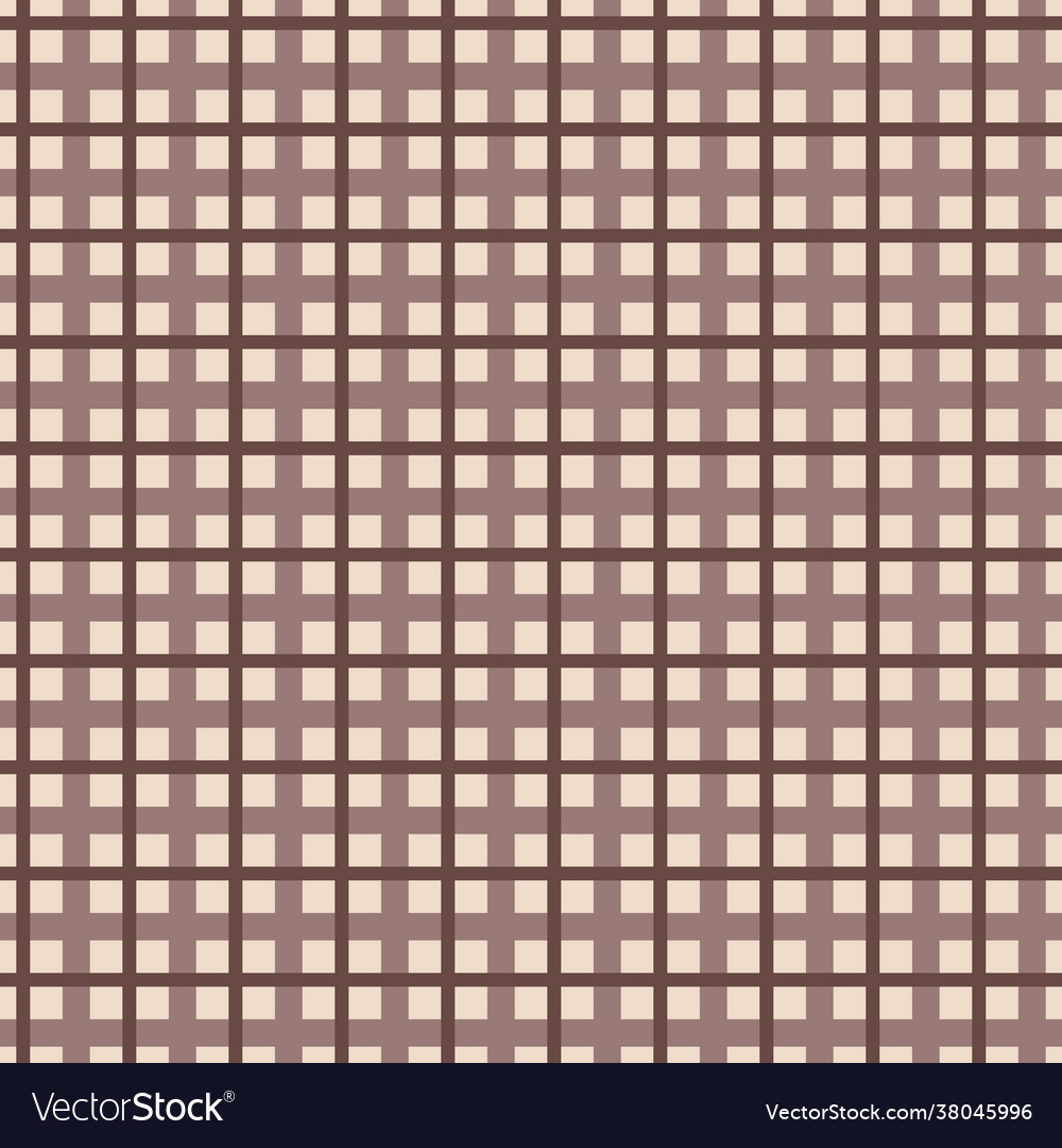 Checkered seamless pattern texture with brown