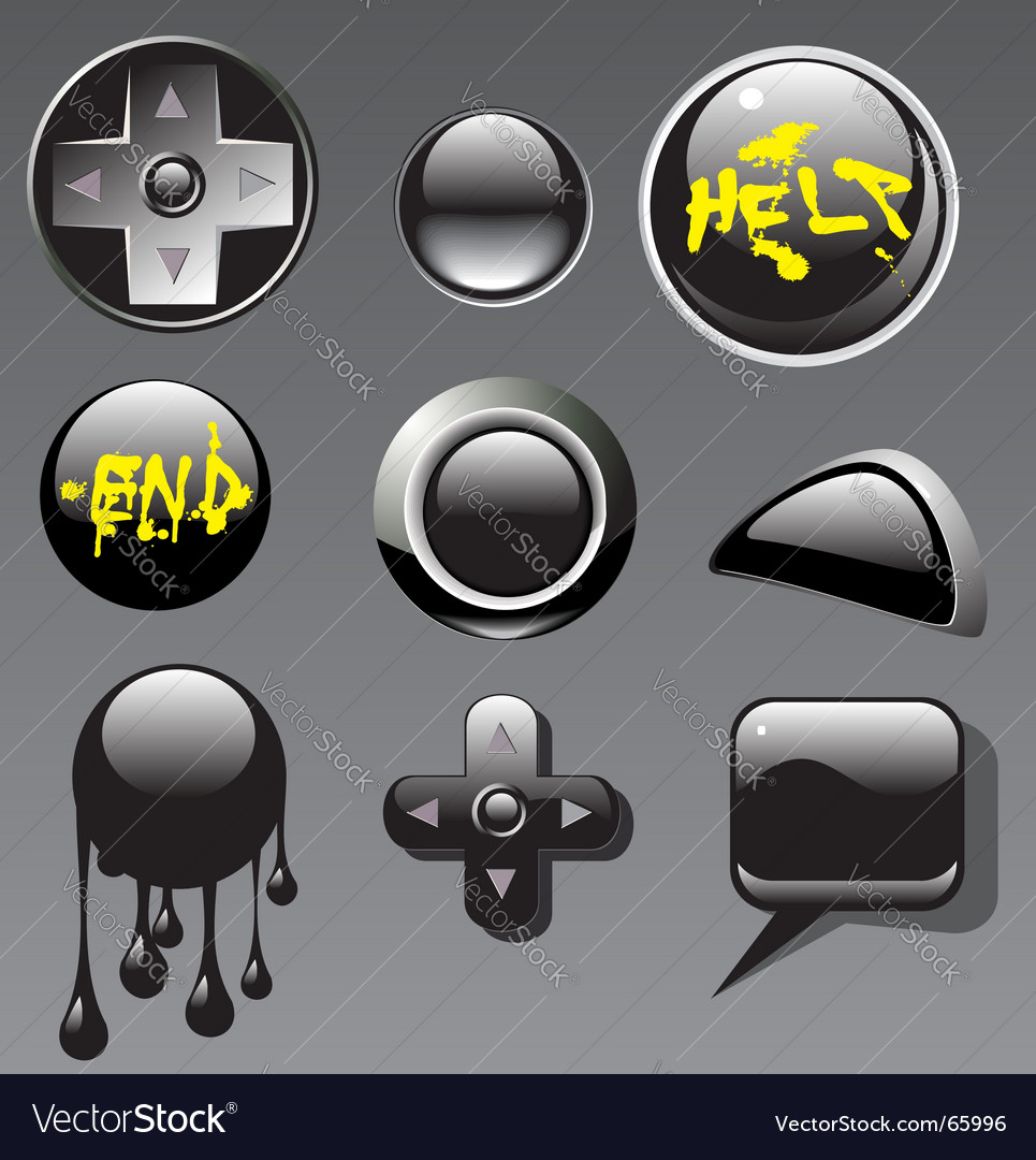 Isolated Buttons Collection