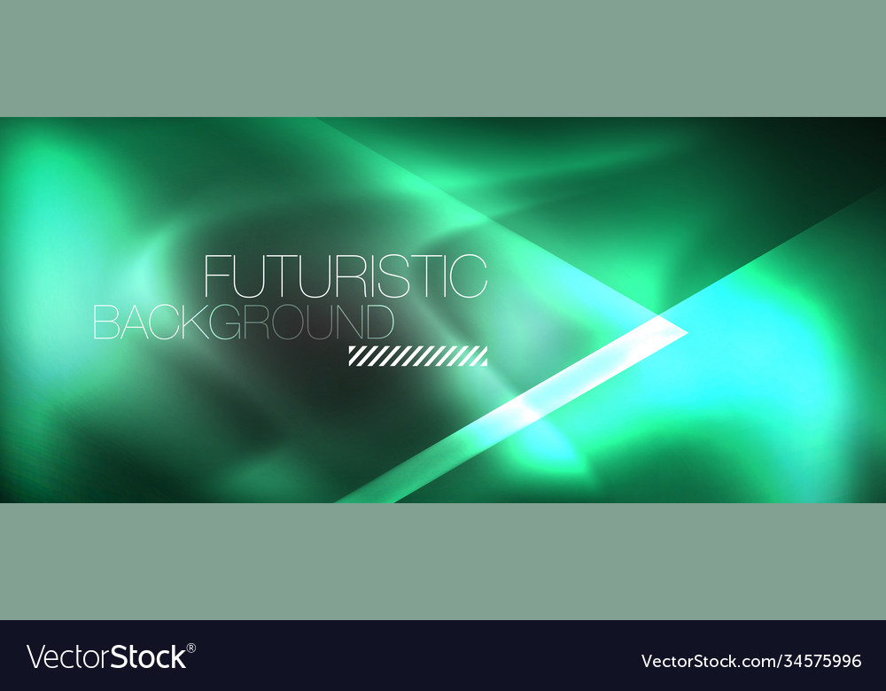 Neon geometric abstract background triangles