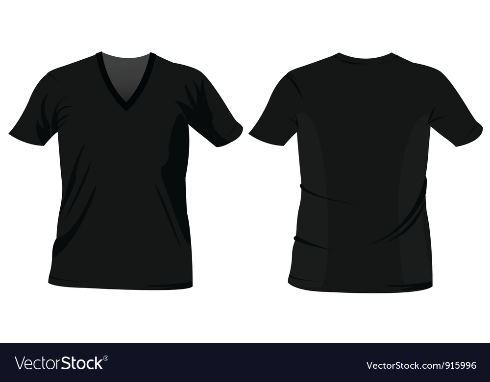 T-shirt templates Royalty Free Vector Image - VectorStock