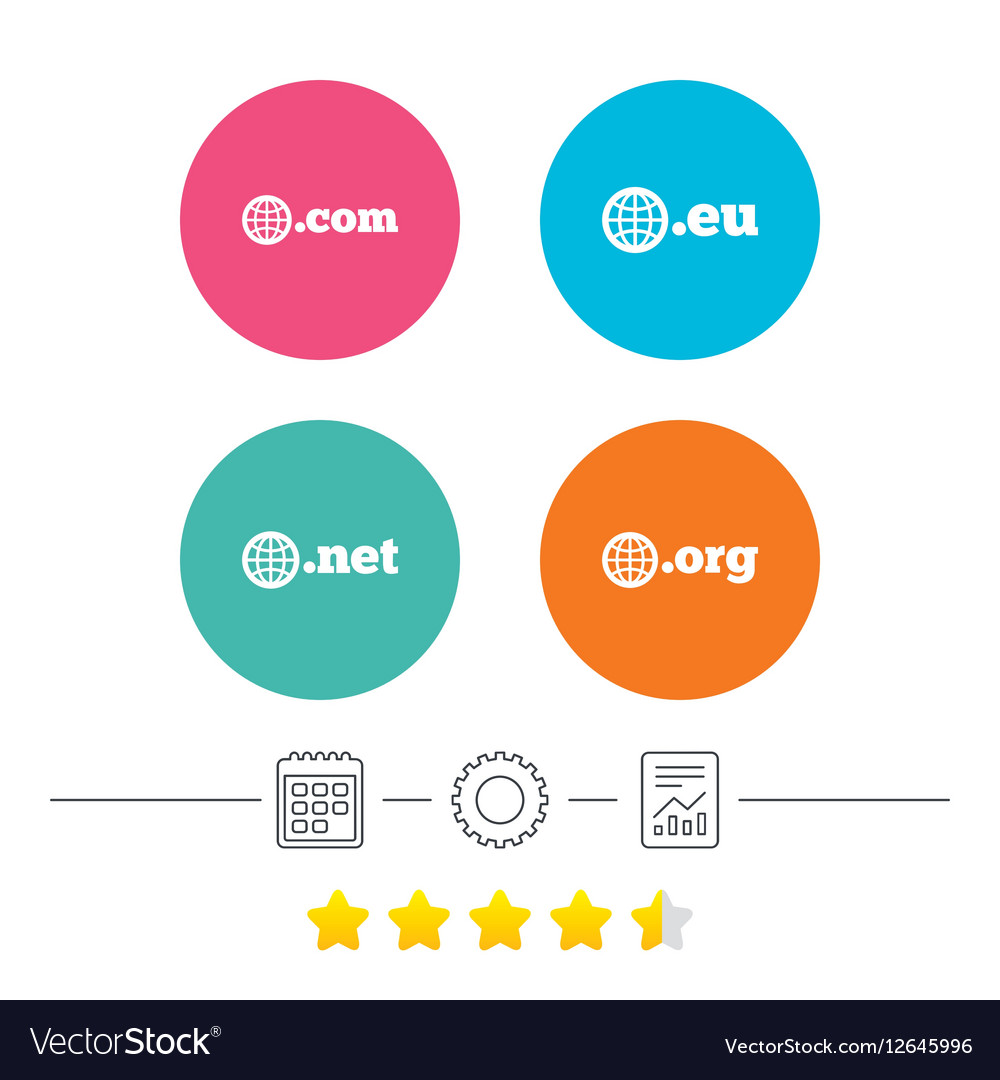 Top-Level-Domains signiert com eu net und org