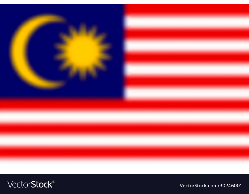 Blurred background with flag