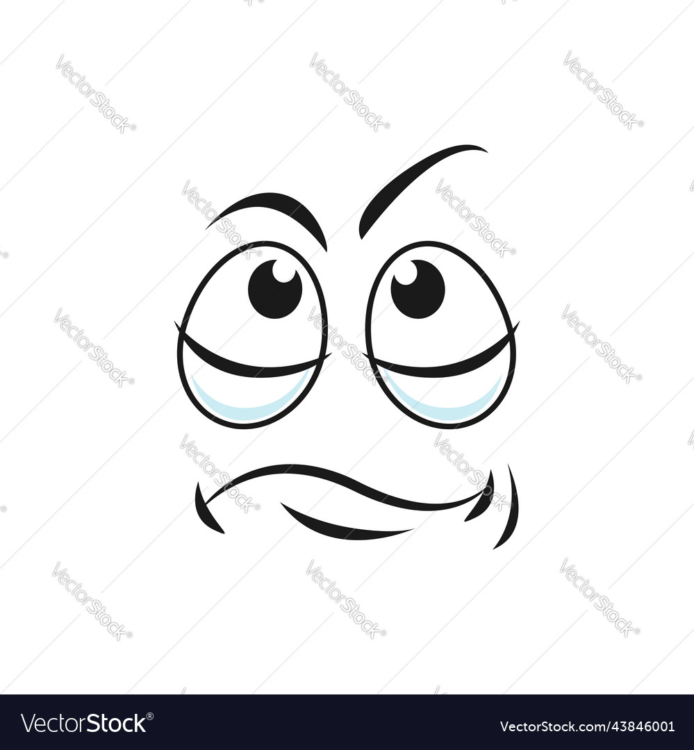 Premium Vector  Wondering emoji expression cartoon vector design