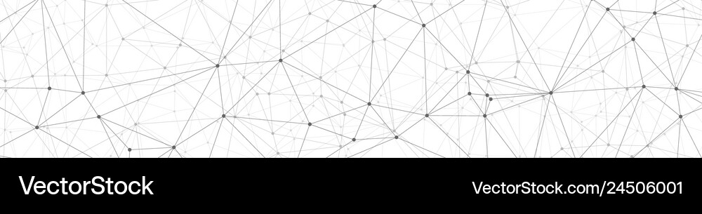 Digital tech wireframe grey triangles shapes Vector Image