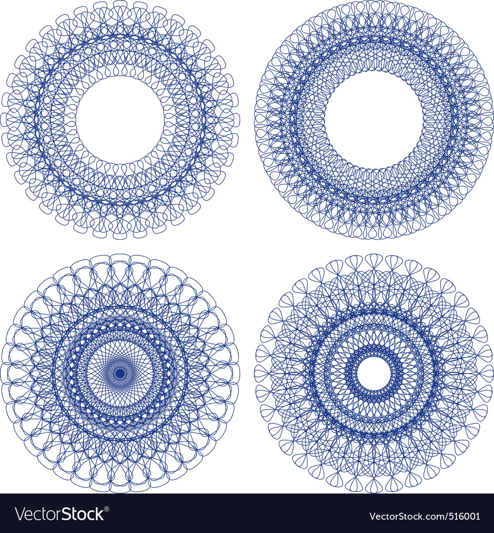 Intricate Rosette Patterns