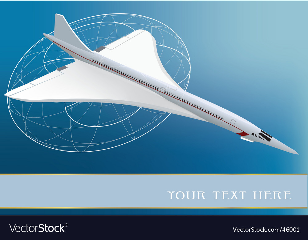 Supersonic plane