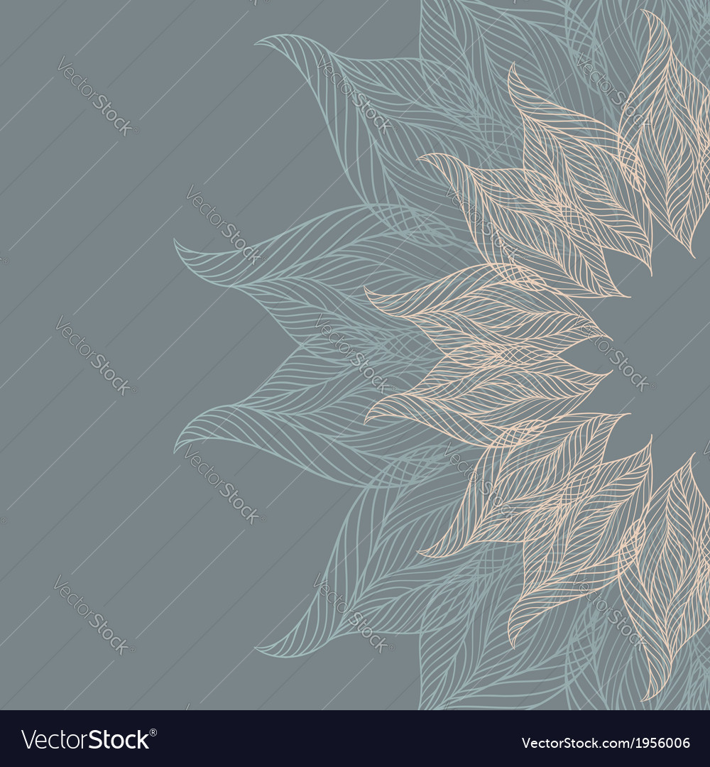 Abstrakter Hintergrund mit Lacy Blume