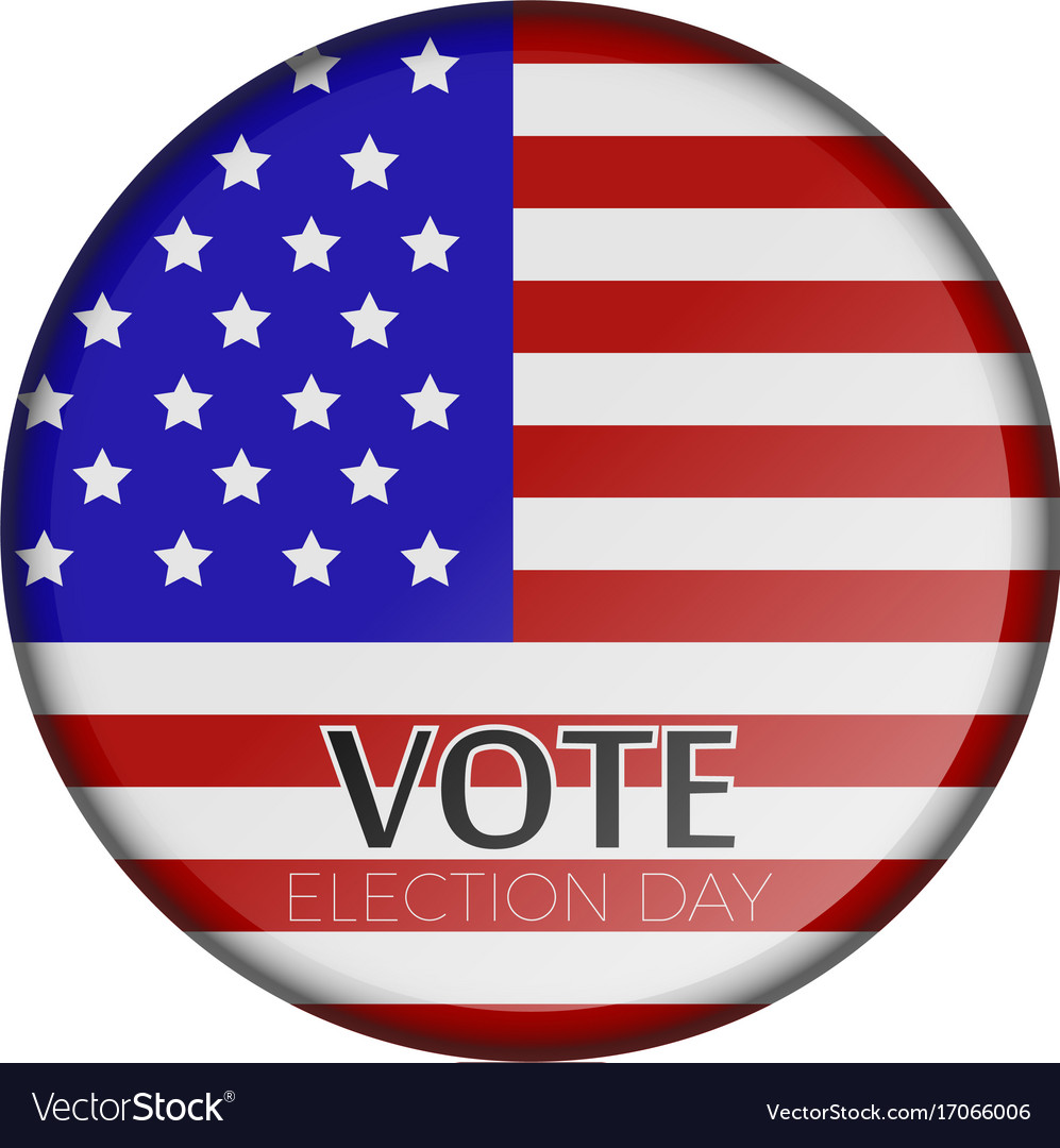 Button with flag
