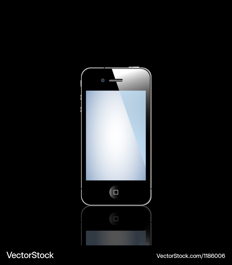 Cell phone Royalty Free Vector Image - VectorStock