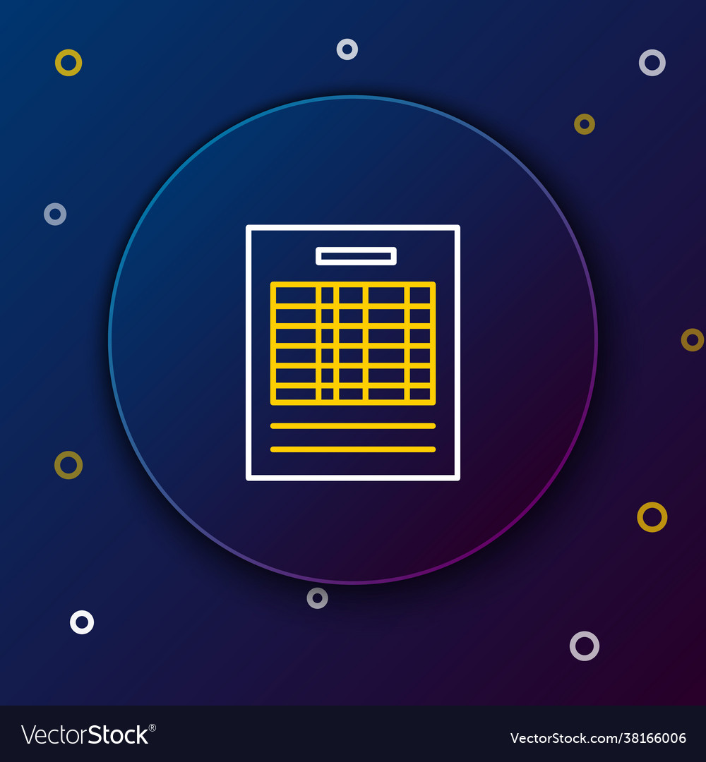 Zeilenbericht Dateidokument Icon isoliert auf blau vector image Zeilenbericht Dateidokument Icon isoliert auf blau